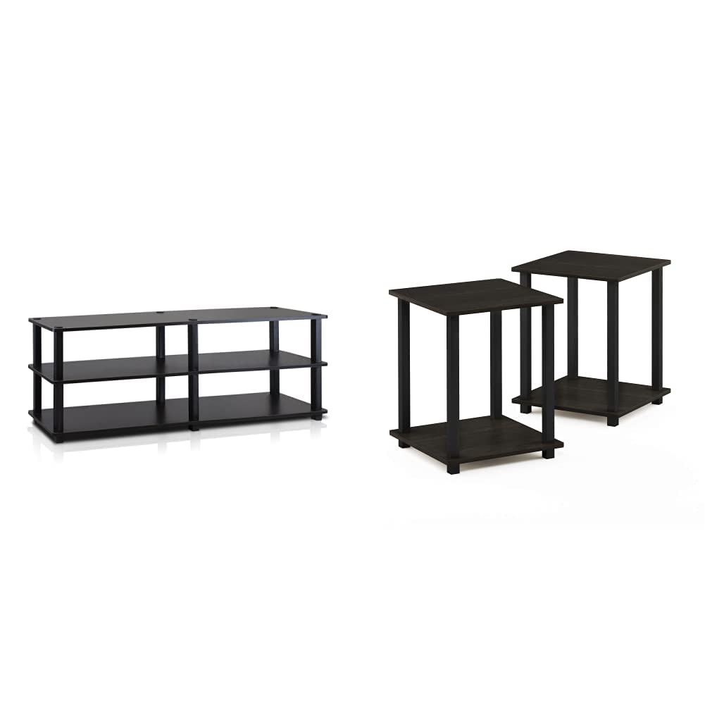 3-Tier TV Stand and End Tables Set F74254