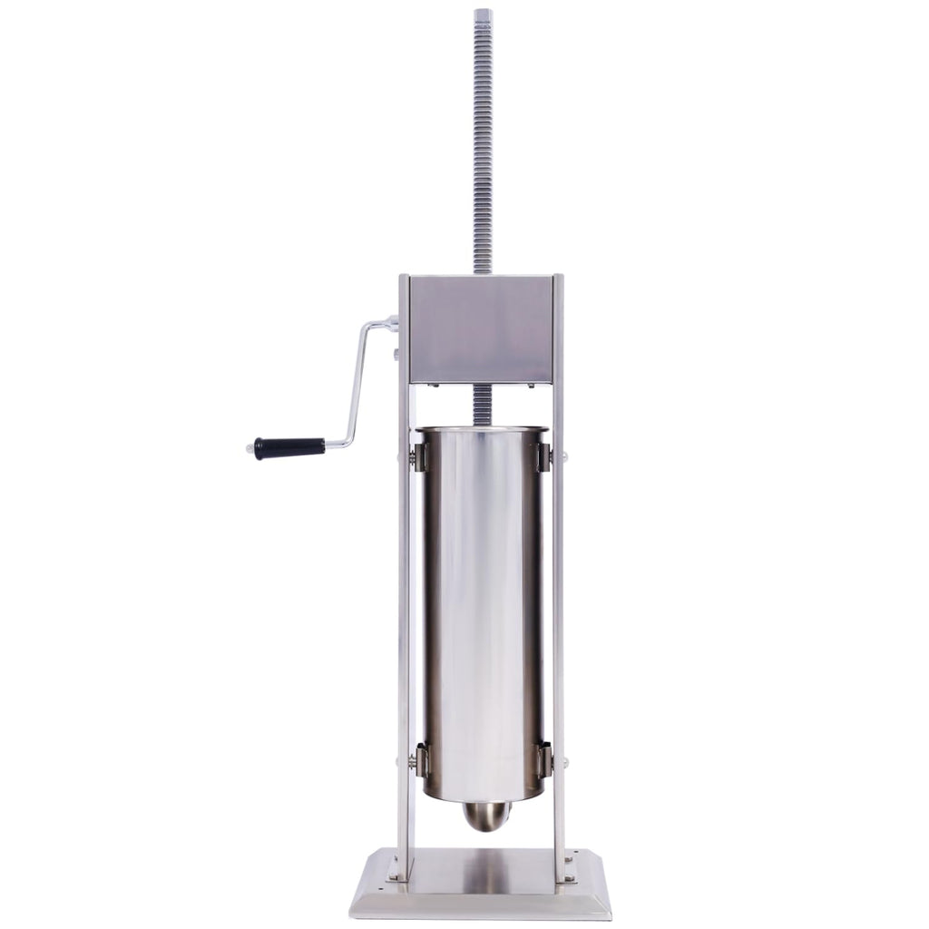 Stainless Steel Vertical Sausage Stuffer 15Lb 4 Nozzles N162
