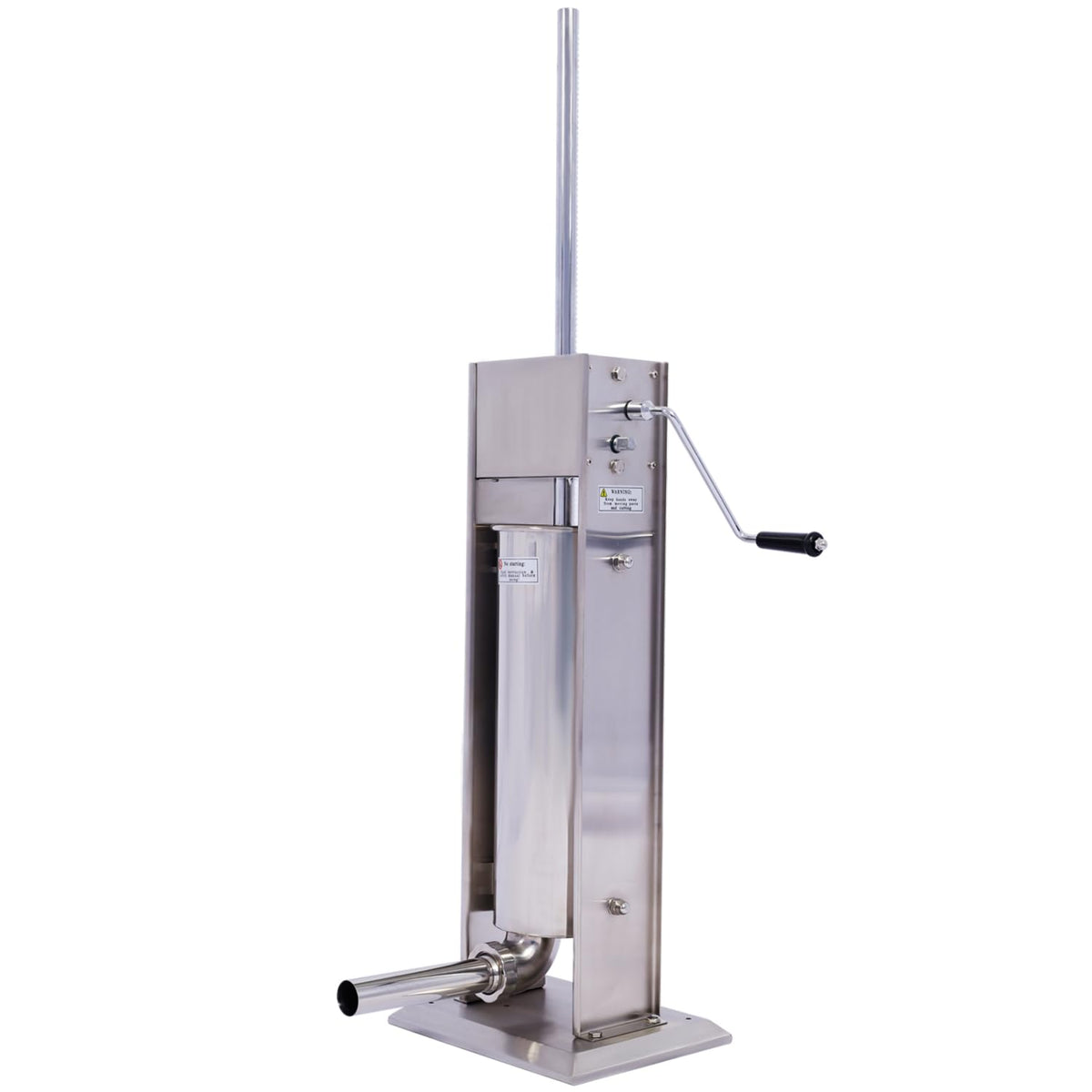 Stainless Steel Vertical Sausage Stuffer 15Lb 4 Nozzles N162