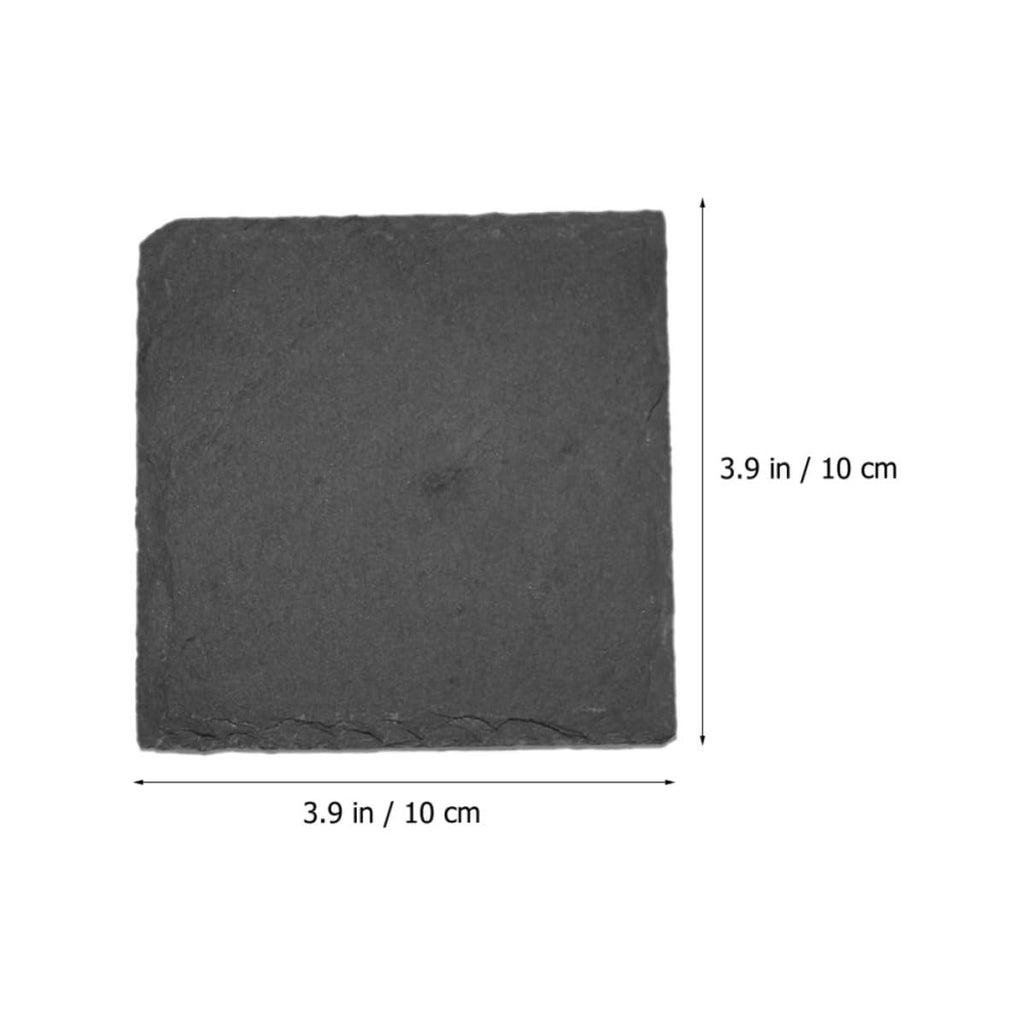 12pcs Natural Stone Table Coasters Q25249