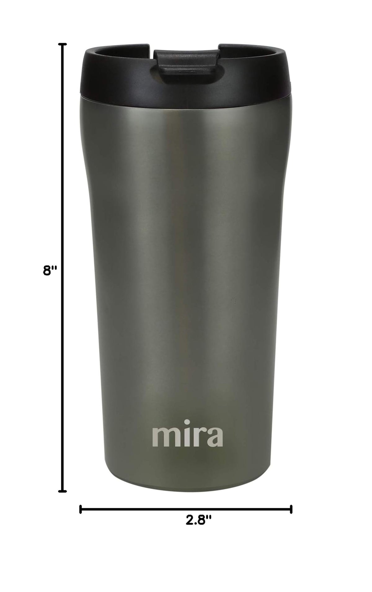 16 oz Stainless Steel Insulated Travel Mug D6065
