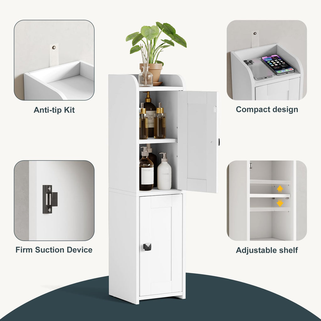 Small Bathroom Storage Cabinet with 2 Doors R23465