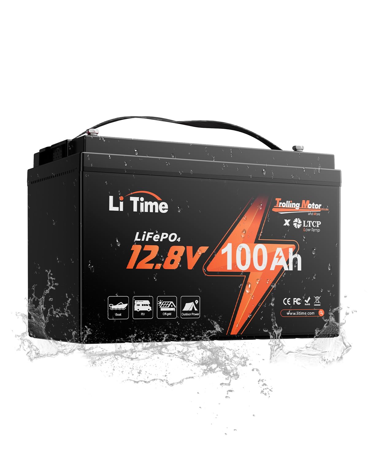 12V 100Ah LiFePO4 Trolling Motor Battery W4291