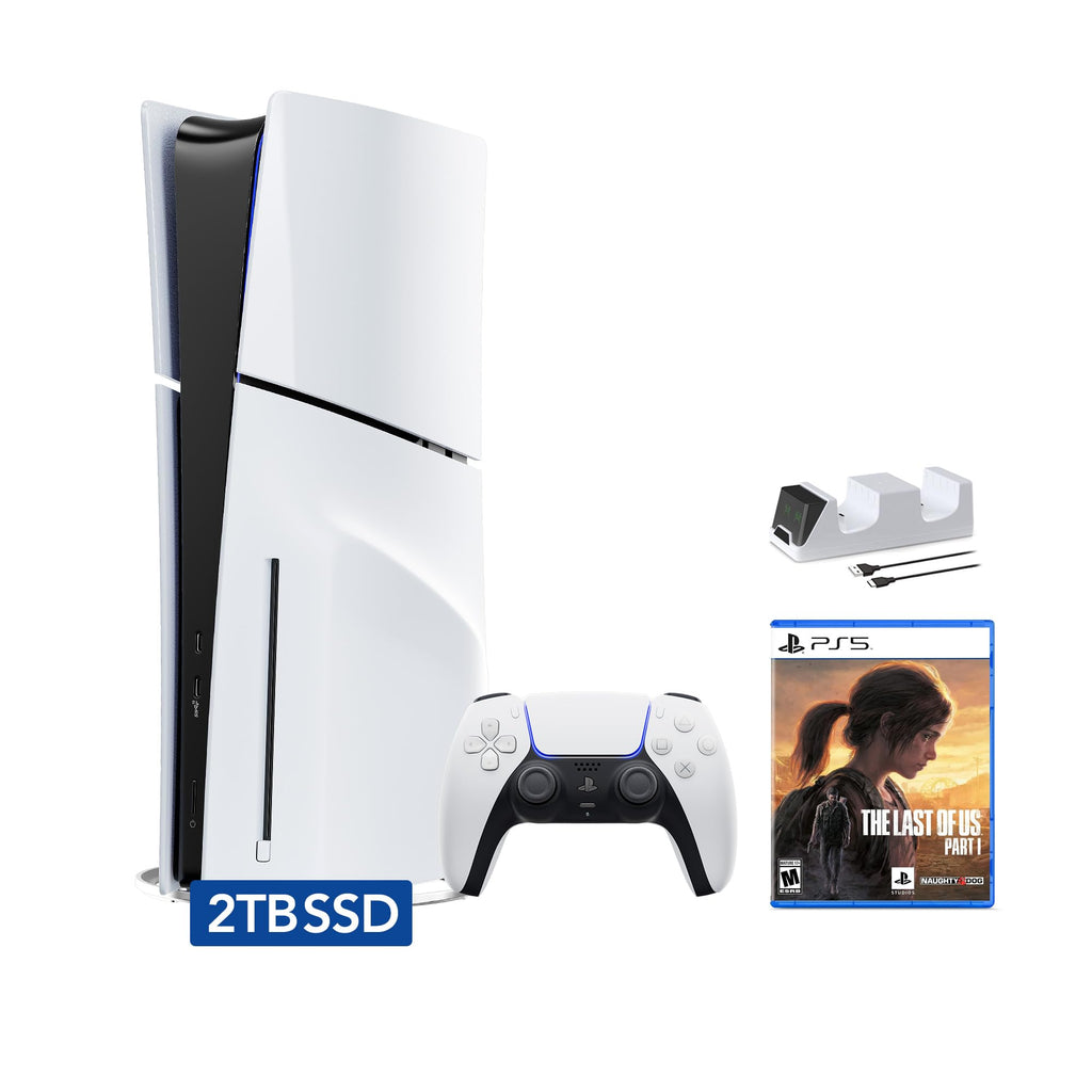 PlayStation 5 Slim Disc 2TB SSD White F158613