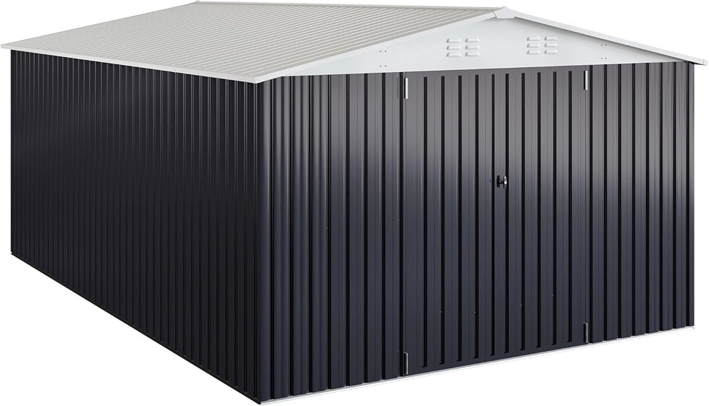 10x14 Outdoor Storage Metal Shed B8712