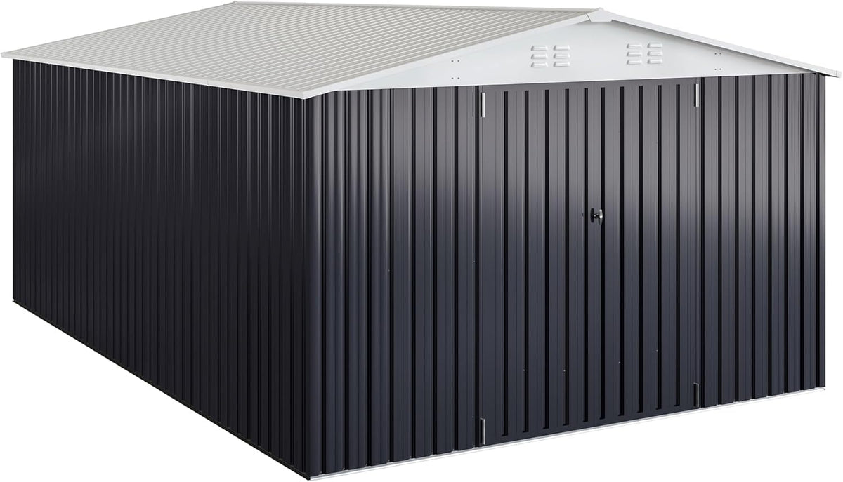 10x14 Outdoor Storage Metal Shed B8712