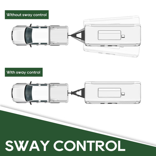 1000lb Weight Distribution Hitch Kit with Sway Control R2540