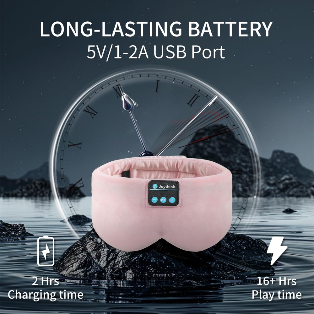 Silk Bluetooth Sleep Mask Headband Earphones G440172