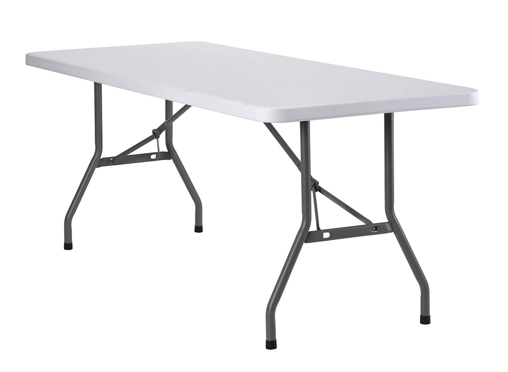 White Folding Utility Table R9746