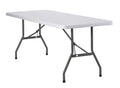 White Folding Utility Table R9746