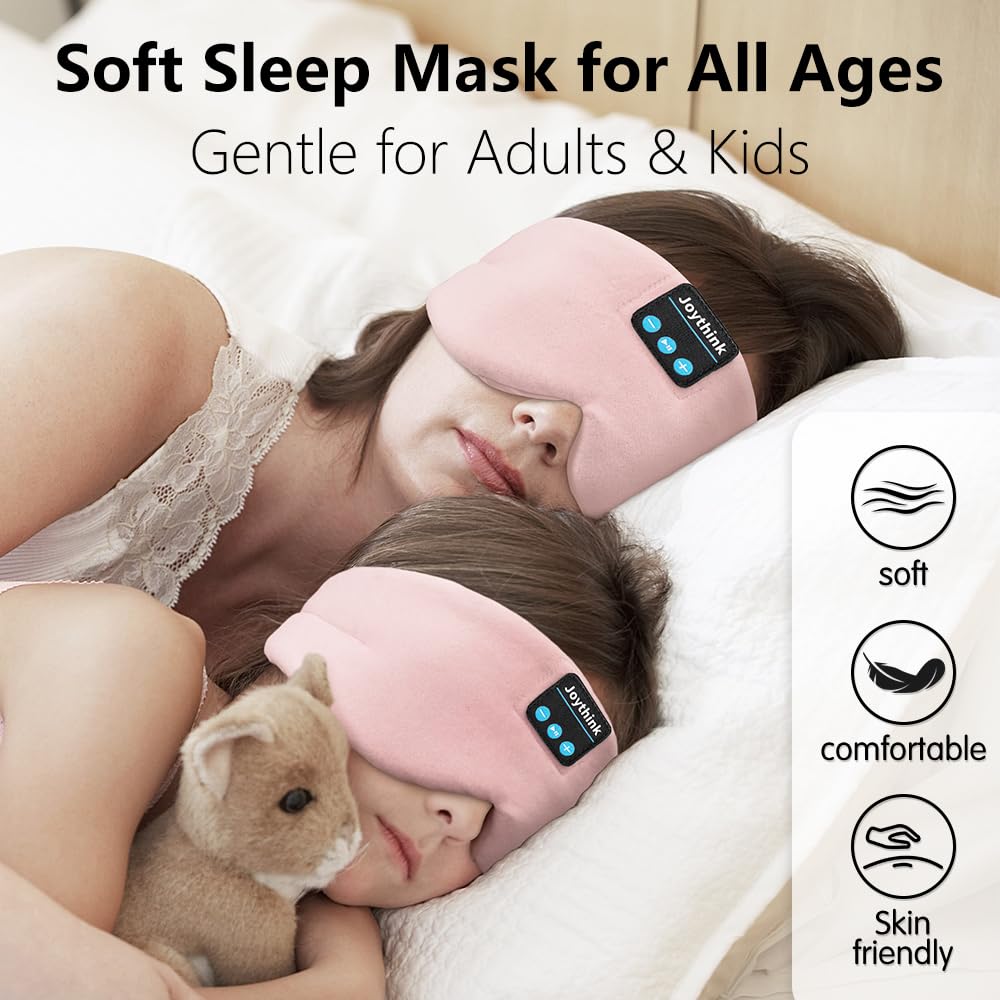 Silk Bluetooth Sleep Mask Headband Earphones G440172