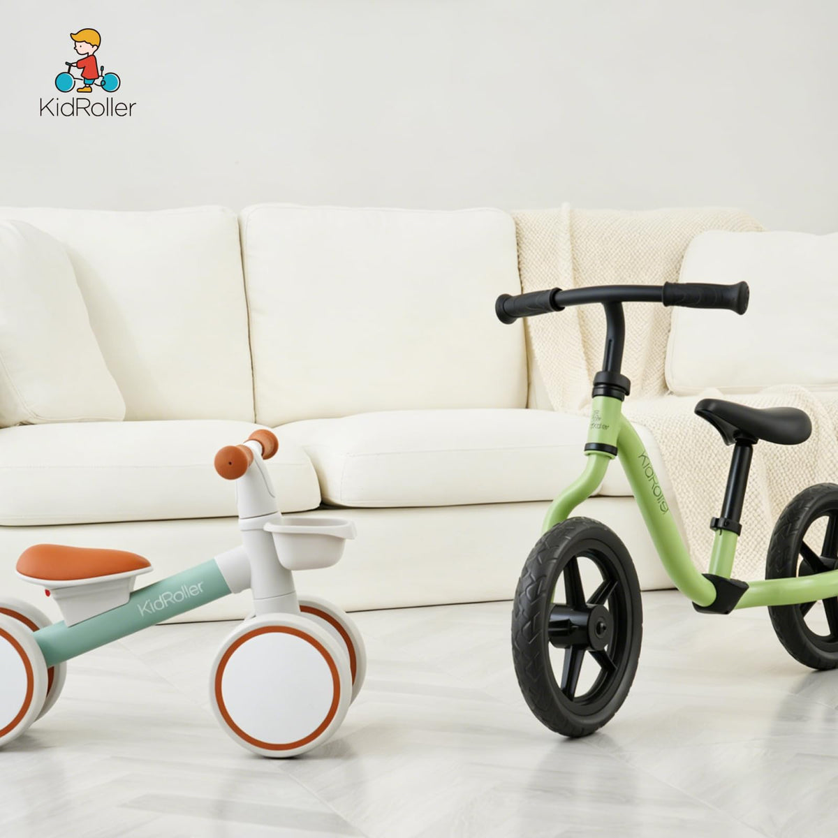 Pink Toddler Balance Bike with Adjustable Seat and Front Basket T862378