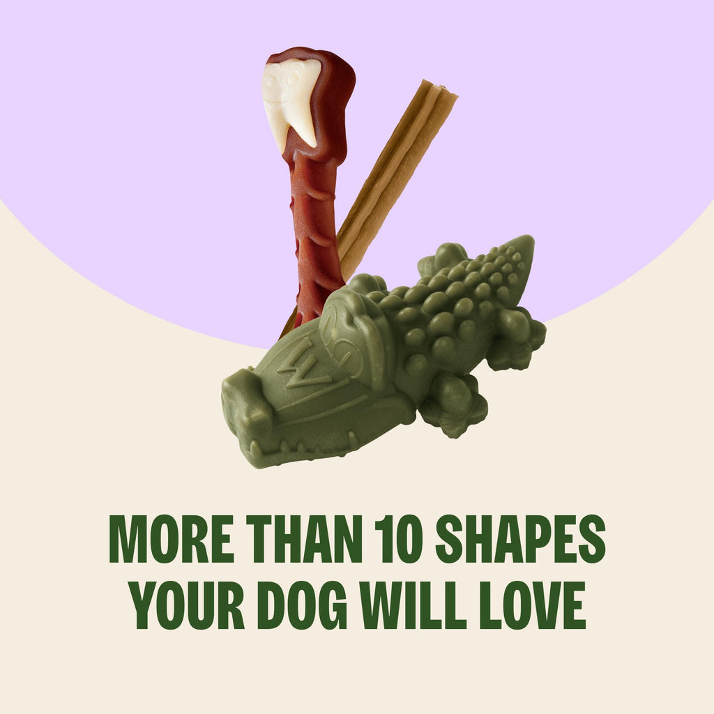Natural Dog Dental Treat Chews Small Size Sticks 14.81 oz Bag 28 Count O39159