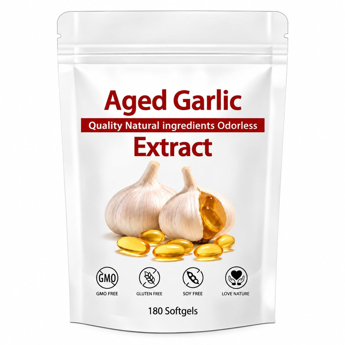 Aged Garlic Extract 180 Softgels W1651