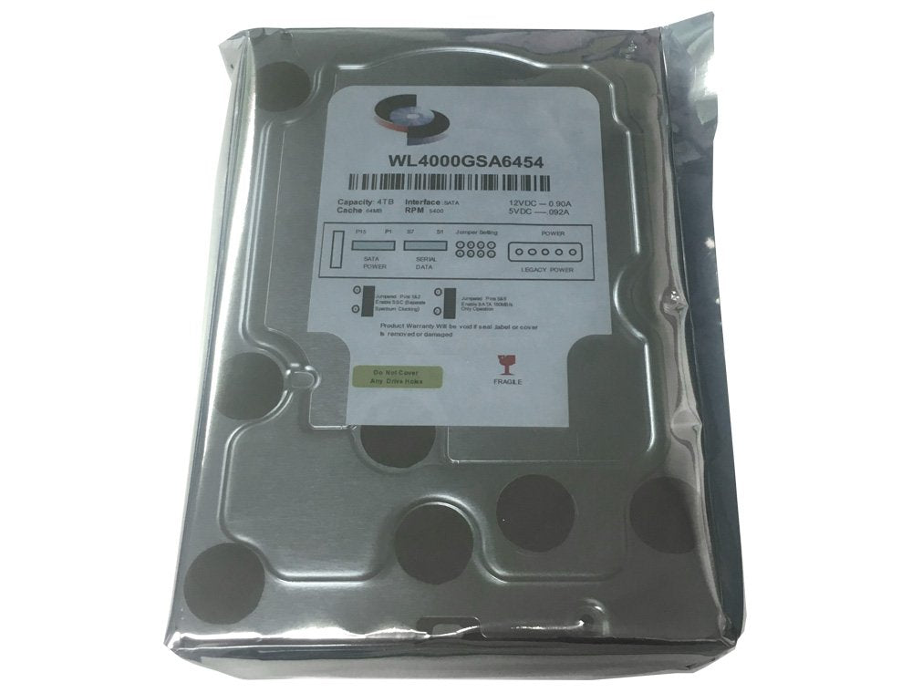 4TB 5400RPM SATA III 3.5" Internal Hard Drive I225926