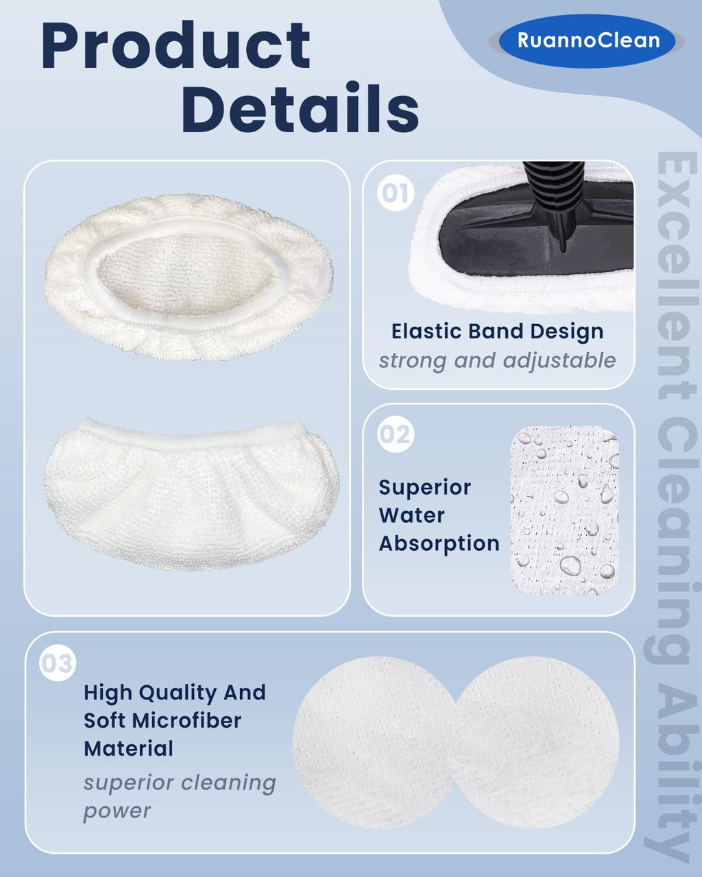 12 Pack Steam Cleaner Accessories U593182