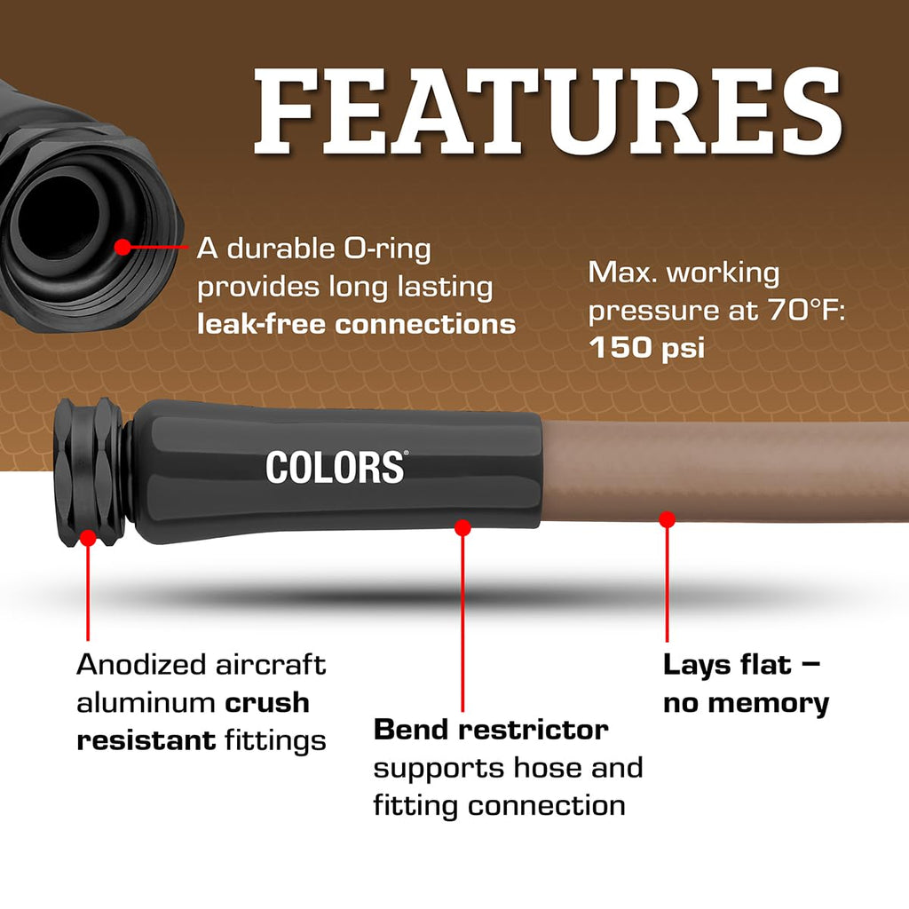 5/8 in. x 100 ft. Lightweight All-Weather Garden Hose V4086