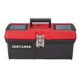 Lockable 16 in. Red Black Tool Box K269347