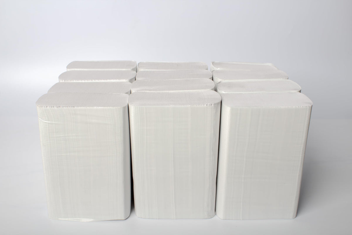 Multifold Paper Towels, Kraft, 334 Sheets X 12 Packs, Recycled Fibers P87085