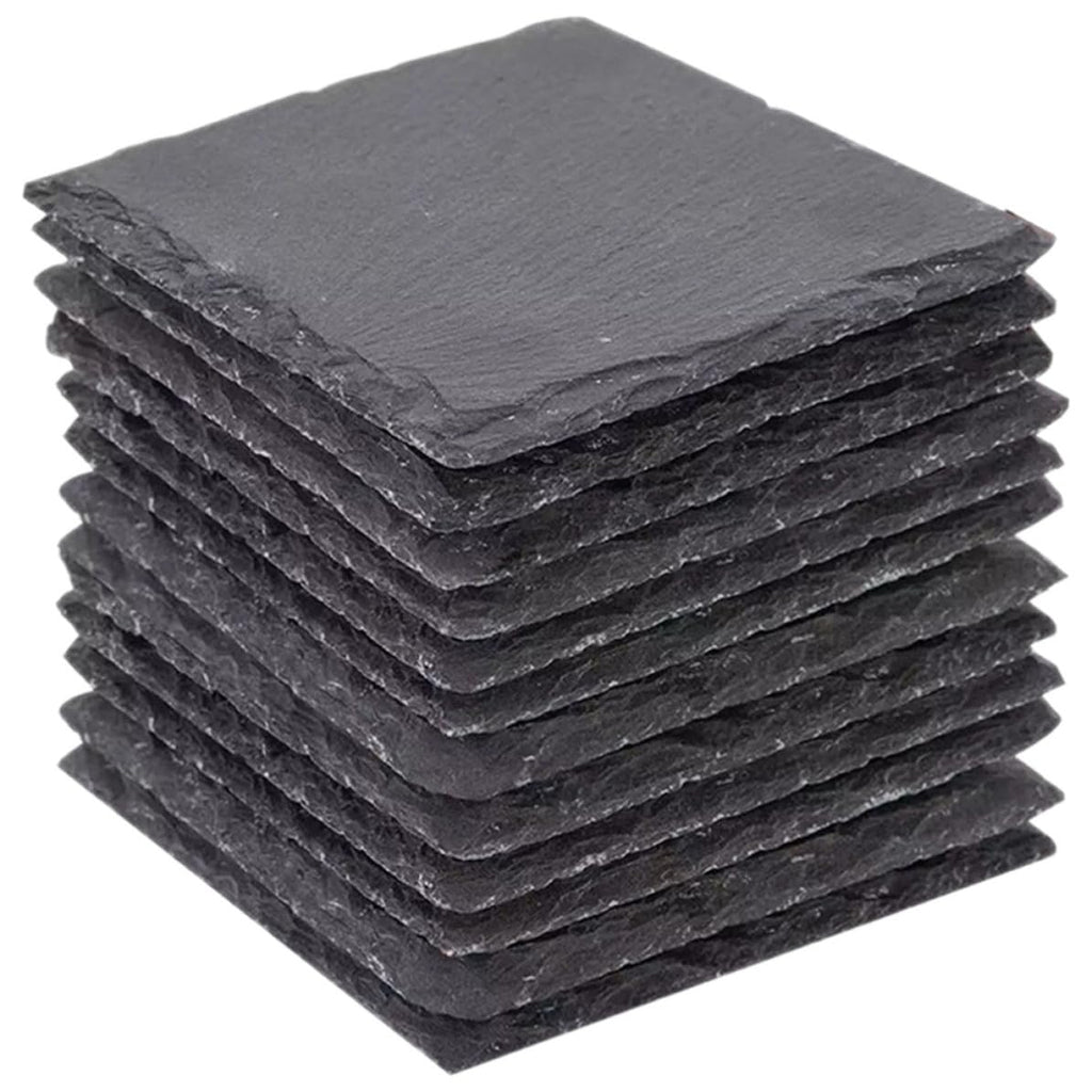 12pcs Natural Stone Table Coasters Q25249