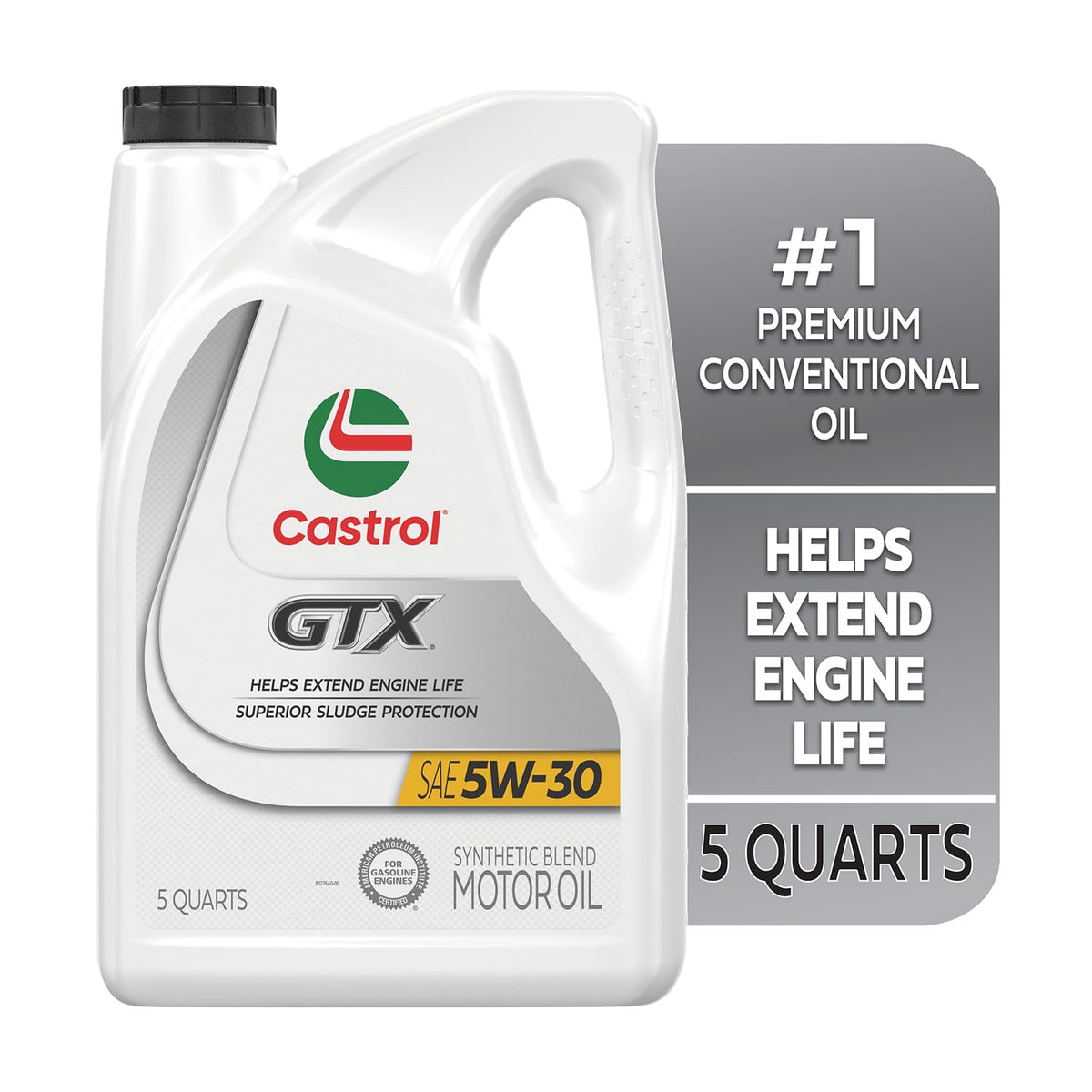5W-30 Synthetic Blend Motor Oil, 5 Quarts I1319