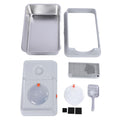Enclosed Stainless Steel Extra Large Cat Litter Box D645