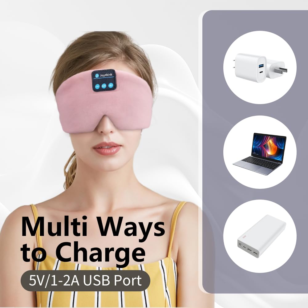 Silk Bluetooth Sleep Mask Headband Earphones G440172