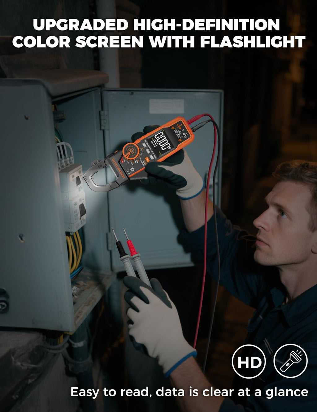 Clamp Meter 6000 Counts 1000A S539