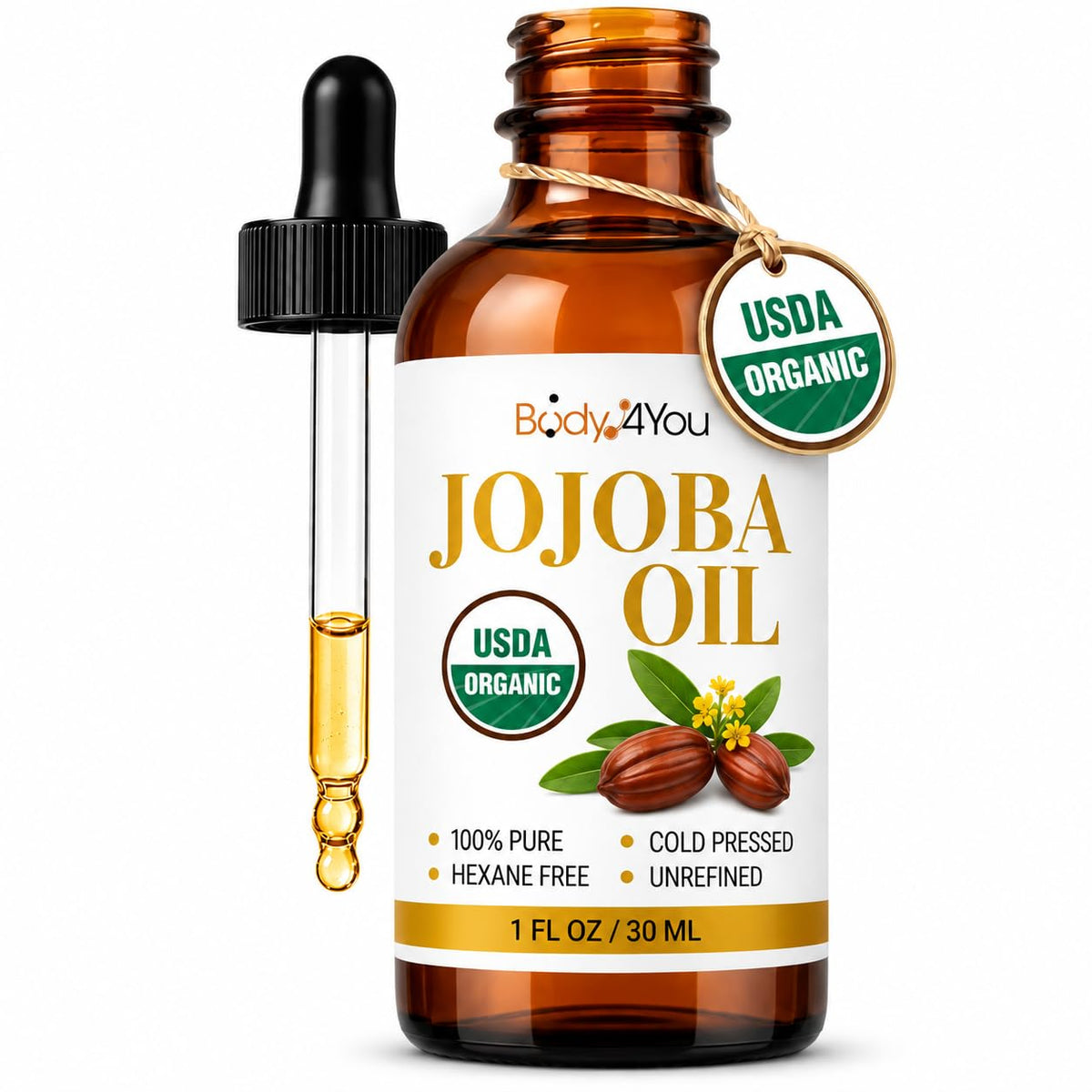 Organic Golden Jojoba Oil O521