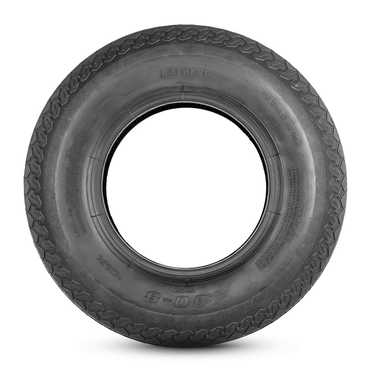 4.80-8 Trailer Tires Set of 2 Tubeless J225