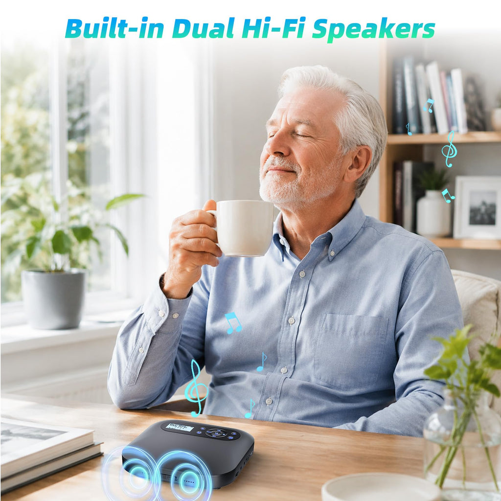 Portable CD Player with Bluetooth V944