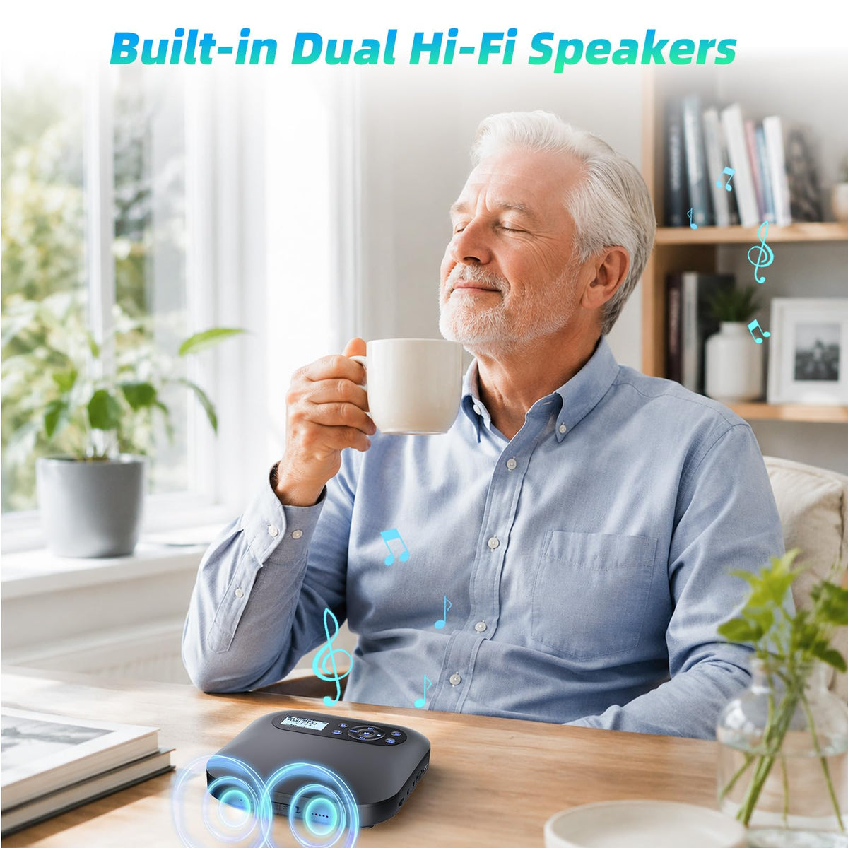 Portable CD Player with Bluetooth V944
