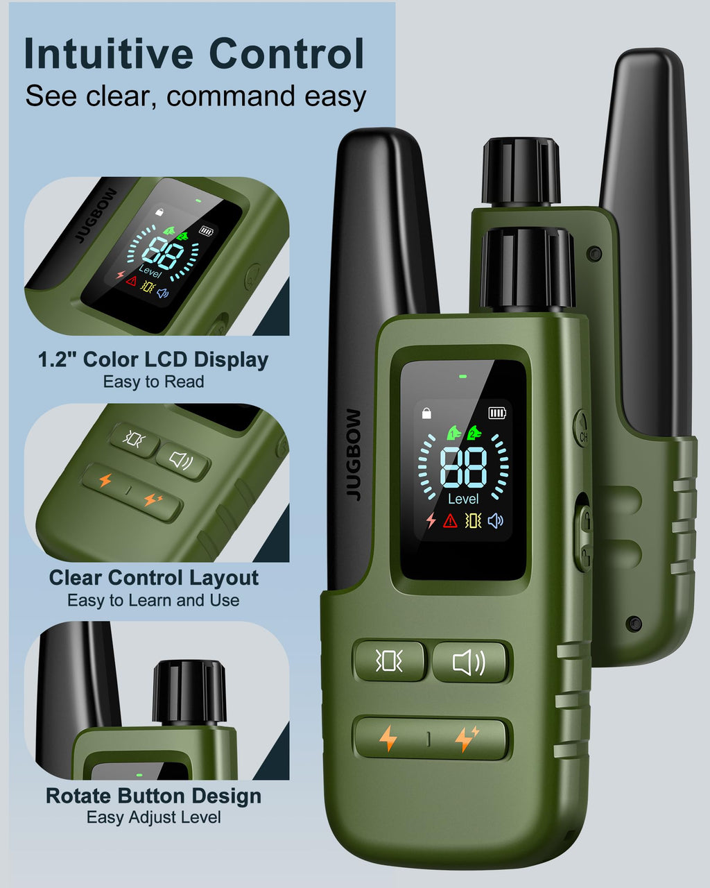 Dog Training Collar with Remote J2107