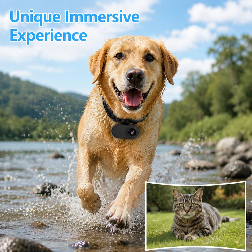 1080P Wireless Mini Pet Camera Collar G24499
