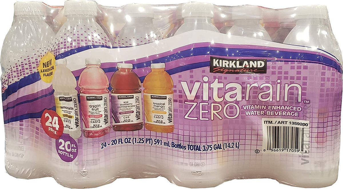 Variety Water Beverage 24/20 Fl Oz Bottles N974330