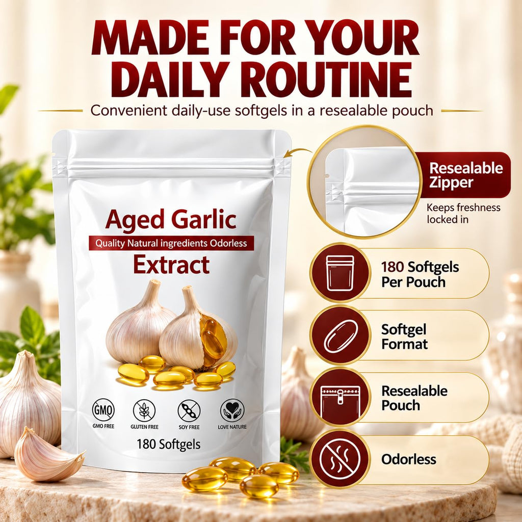 Aged Garlic Extract 180 Softgels W1651