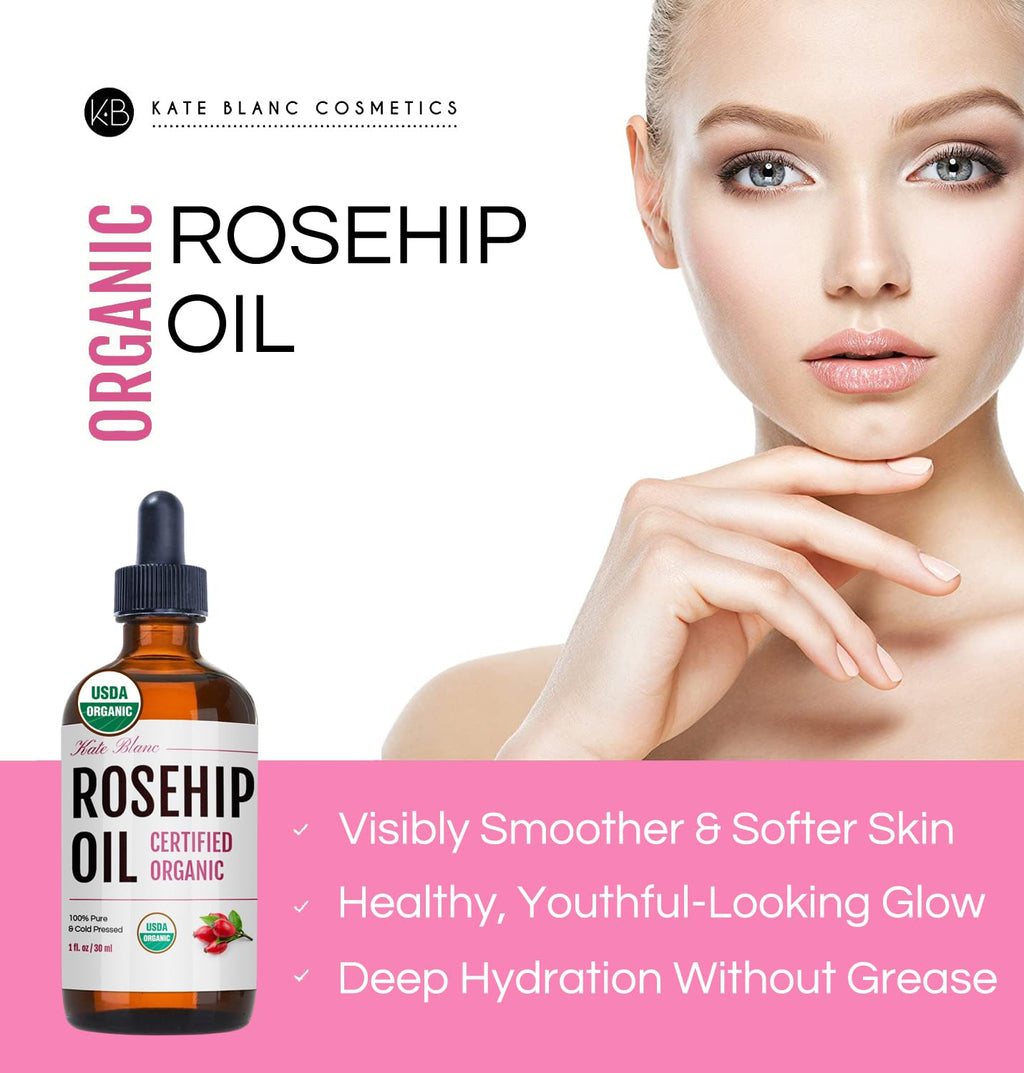 Organic Cold Pressed Rosehip Seed Face Oil R974996