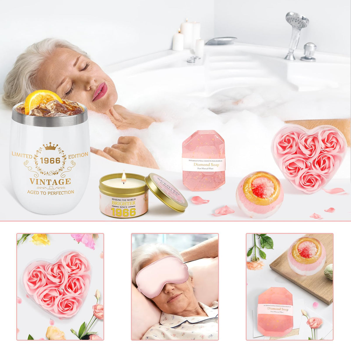Spa Gift Basket with Blanket T716