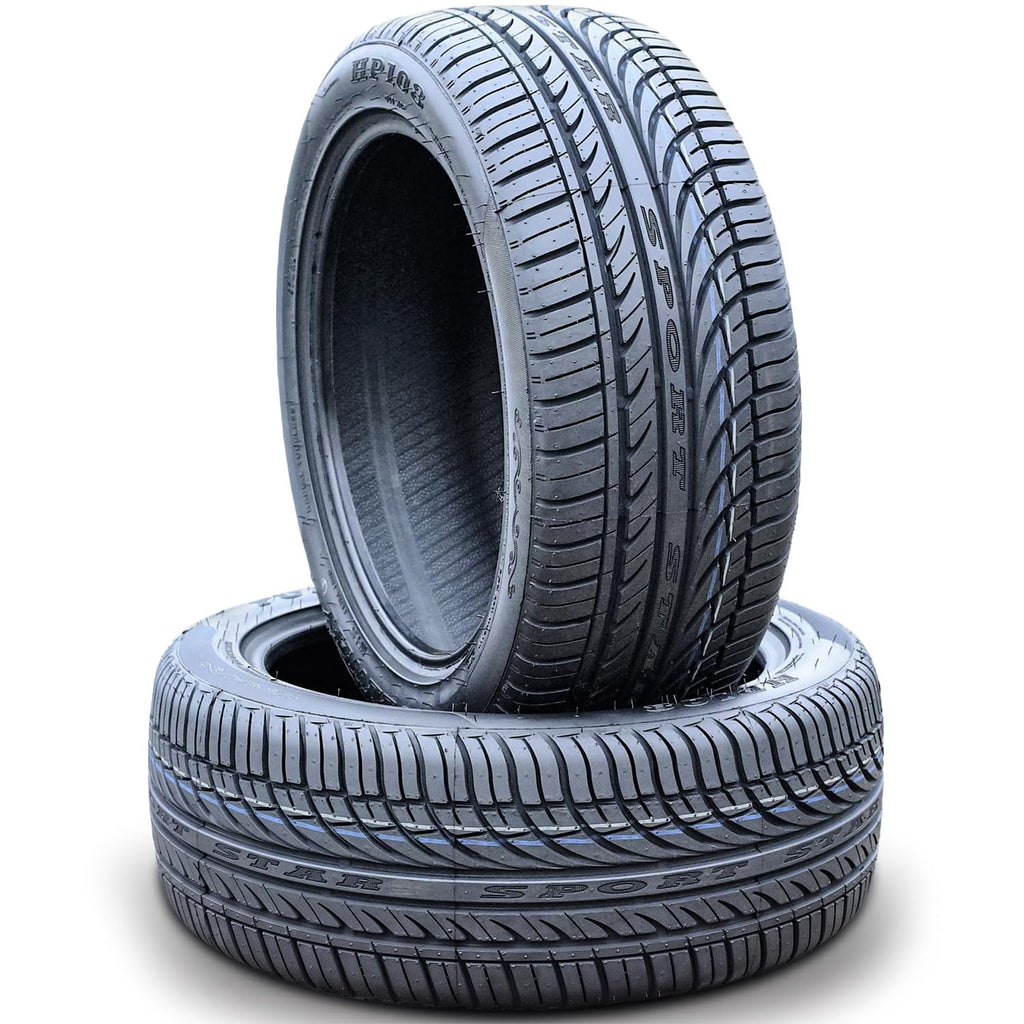 Set of 4 All-Season Passenger Car Performance Radial Tires 195/65R15 91H H14784