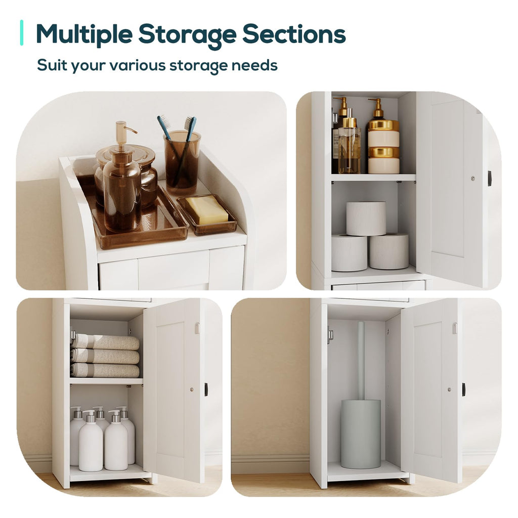 Small Bathroom Storage Cabinet with 2 Doors R23465