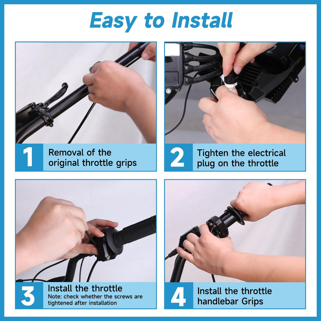 Throttle Handle Kit Replacement for Electric Dirt Bike J31078