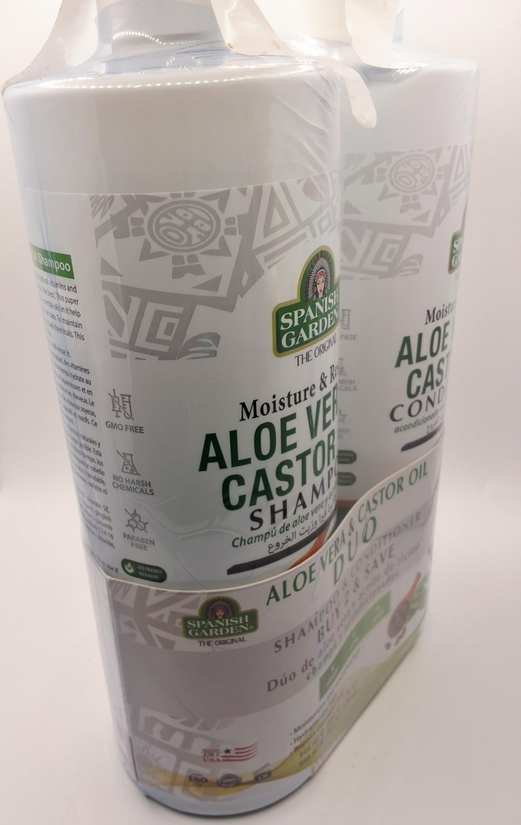 Aloe Vera & Castor Oil Shampoo and Conditioner Set T534