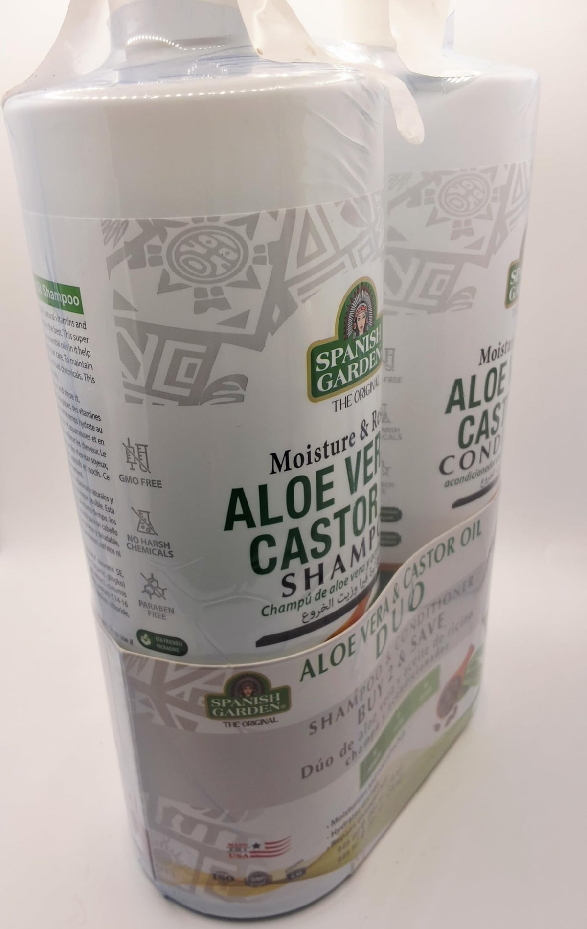 Aloe Vera & Castor Oil Shampoo and Conditioner Set T534