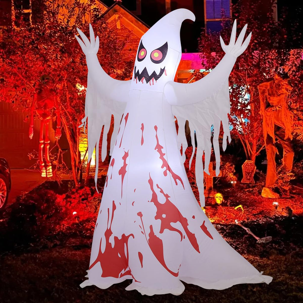 8.2 FT Inflatable Ghost with LED Lights S699955