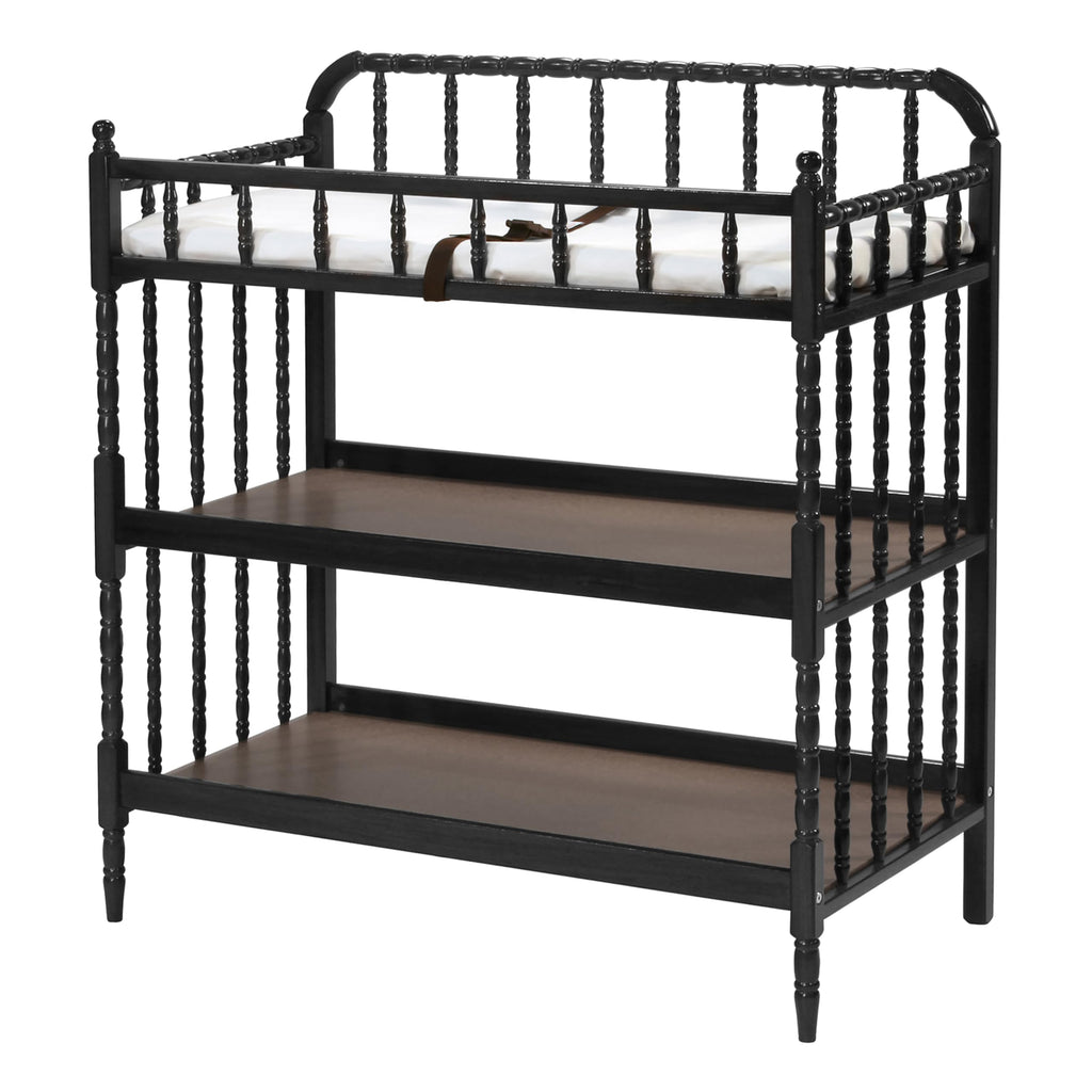 Changing Table with Pad in Ebony A555