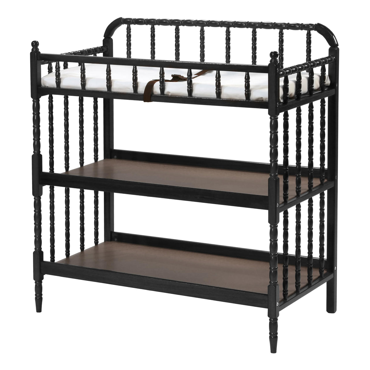 Changing Table with Pad in Ebony A555