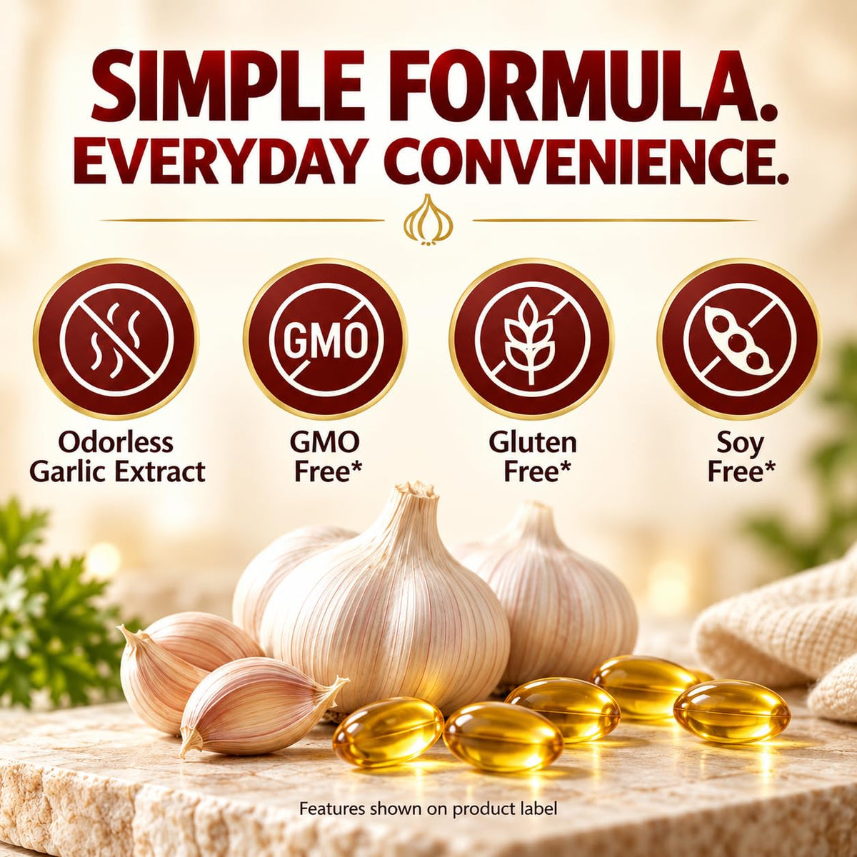 Aged Garlic Extract 180 Softgels W1651