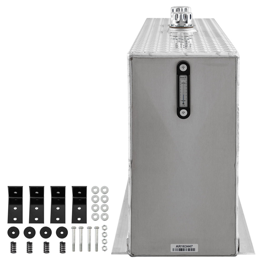 50 Gallon Upright Aluminum Hydraulic Reservoir Tank A8114