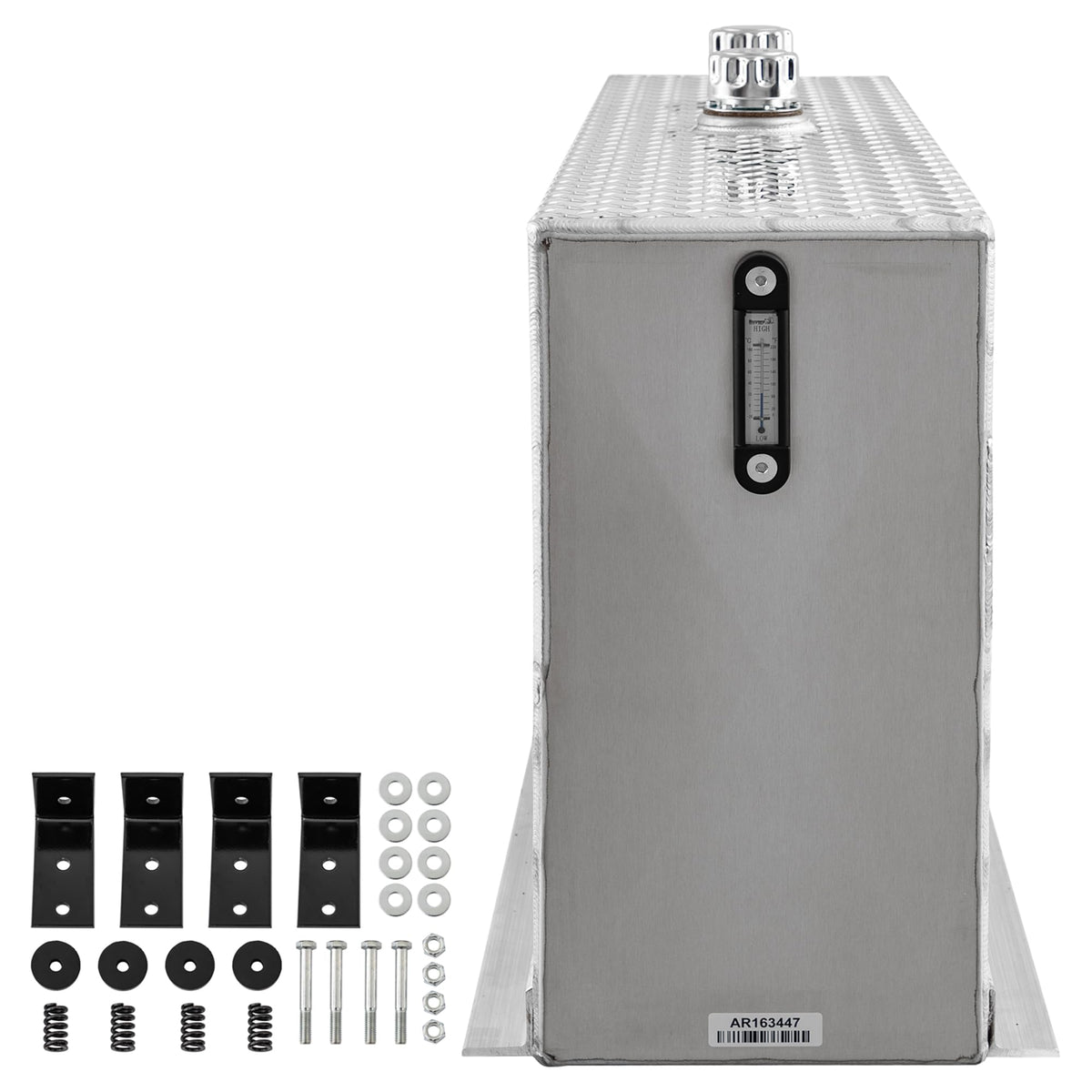 50 Gallon Upright Aluminum Hydraulic Reservoir Tank A8114