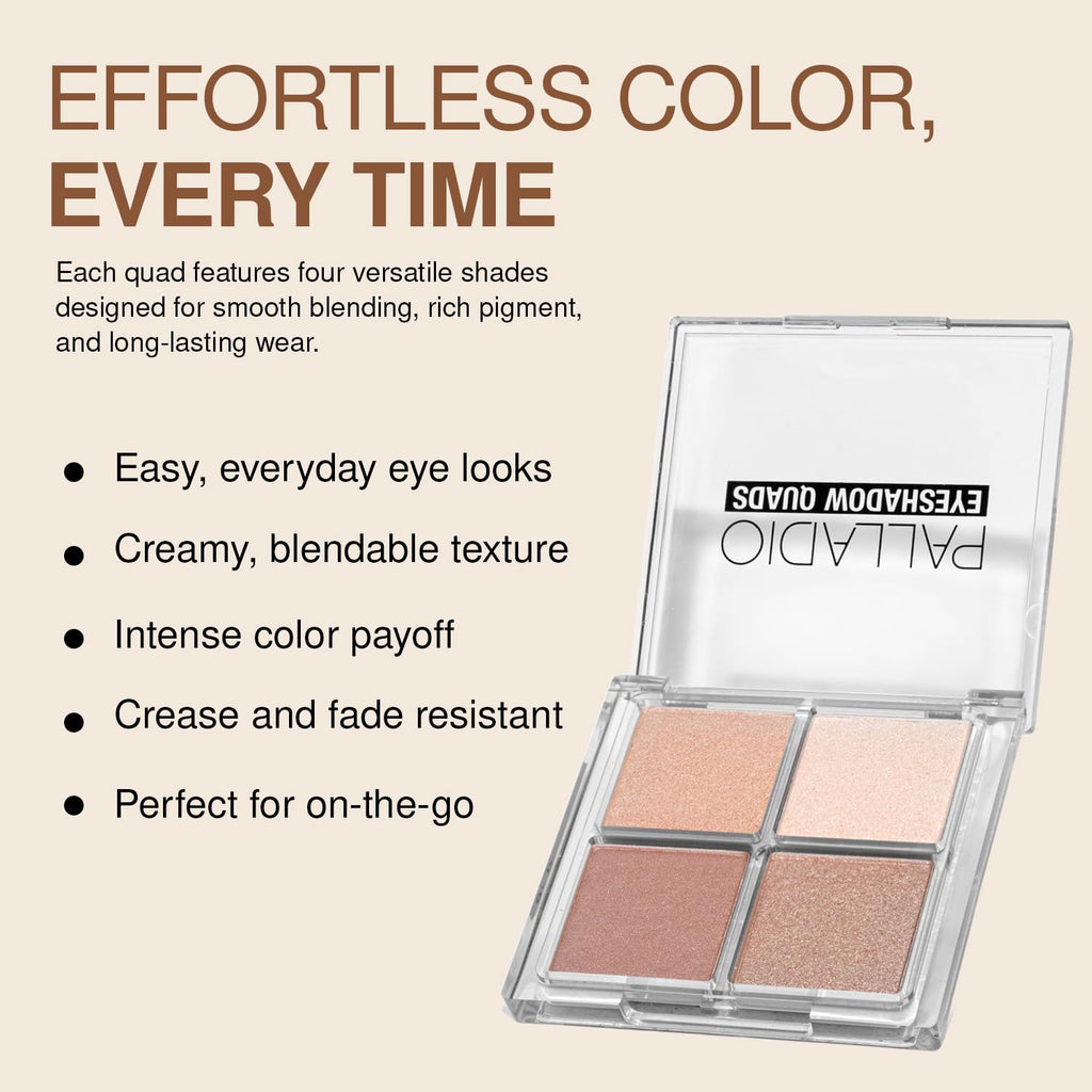 Pigmented Matte Metallic Shimmer Eyeshadow Palette C697110